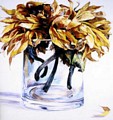 Sunflowers in Glass